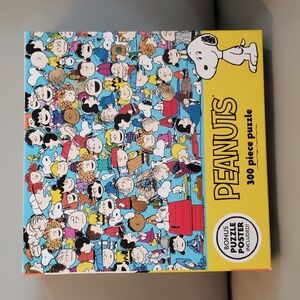 PEANUTS Cast of Characters 300 piece puzzle Sealed in box
